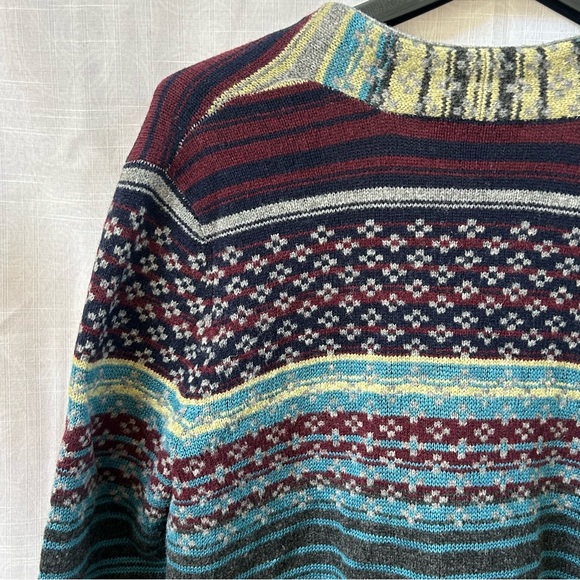 Coldwater Creek Blue and Brown Cardigan Sweater - Picture 10 of 13